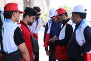 امدادرسانی به ۲۰ هزار شرکت‌کننده در مراسم رهبر شهید