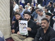 برگزاری گرامیداشت رهبر شهید انقلاب در مسجد جامع سنندج
