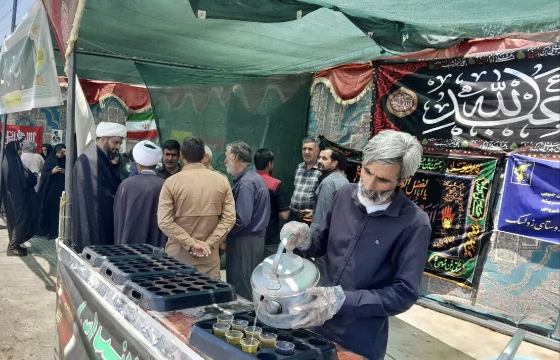مساجد؛ قلب تپنده خدمت‌رسانی به زائران رهبر شهید در خاوران
