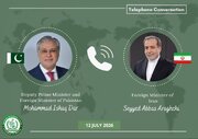 وزیر خارجه پاکستان در گفتگو با عراقچی خویشتن داری و دیپلماسی را تنها راه حل مناسب دانست