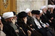 مراسم بزرگداشت قائد شهید انقلاب از سوی جامعه مدرسین حوزه علمیه قم