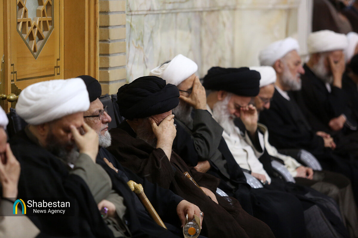 مراسم بزرگداشت قائد شهید انقلاب از سوی جامعه مدرسین حوزه علمیه قم
