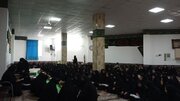 ویژه برنامه سومین روز تدفین امام خامنه‌ای (ره) در آبی‌بیگلو برگزار شد
