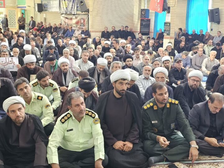 تجدید میثاق مردم گروس با آرمان‌های انقلاب و راه شهدا