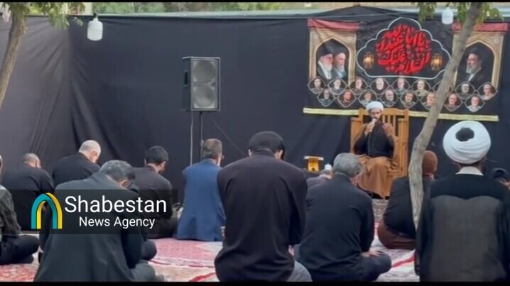 سه روز عزاداری برای رهبر شهید امت در مدرسه علمیه امام جعفر صادق (ع) چناران 