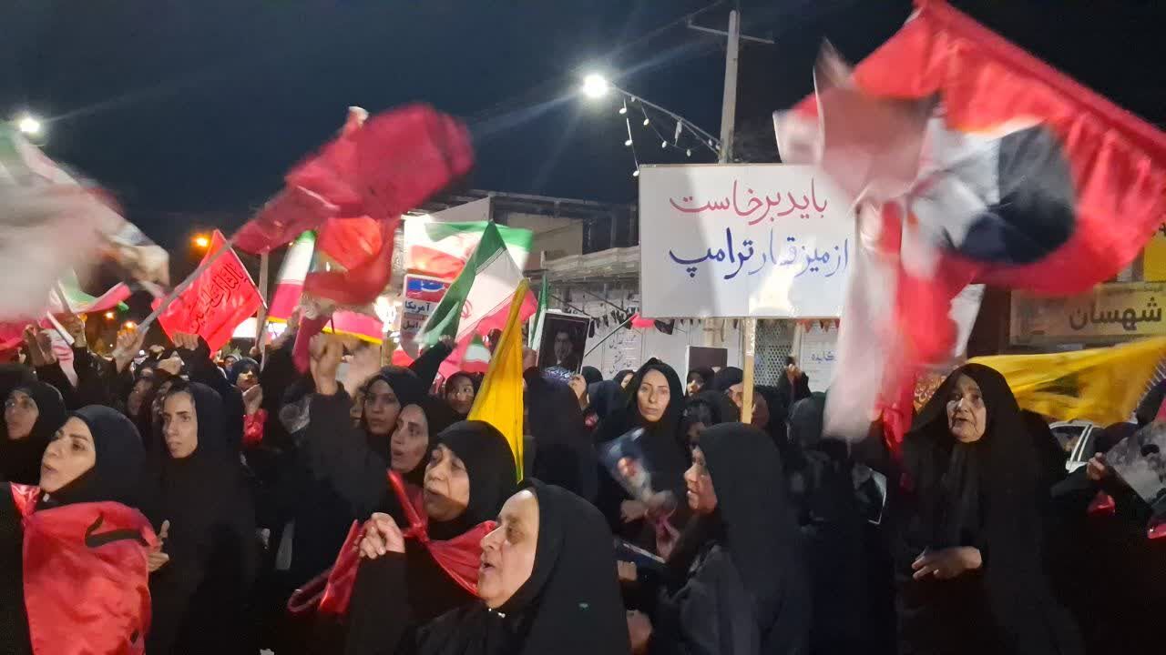 تجمع بانوان کانون شهید شاکری لارستان در پاسداشت حجاب