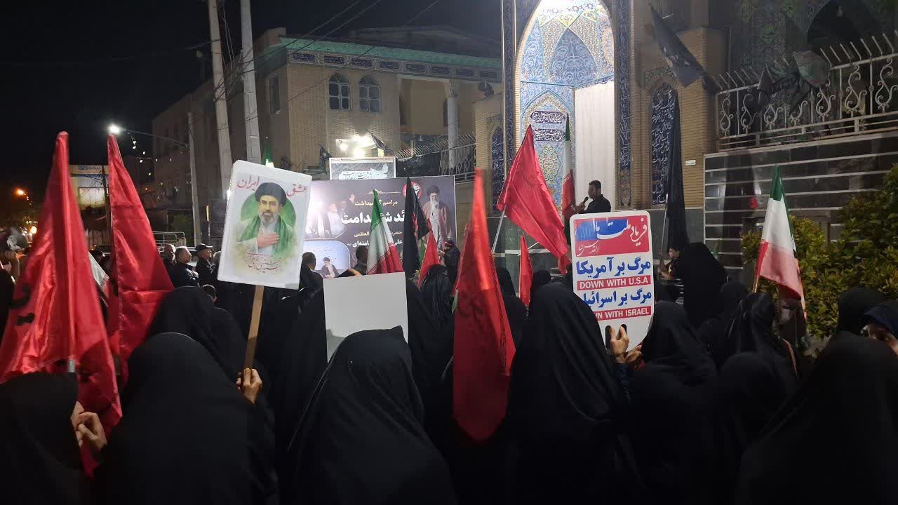 تجمع بانوان کانون شهید شاکری لارستان در پاسداشت حجاب