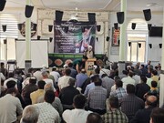 گرامیداشت حضرت آیت‌الله‌العظمی امام خامنه‌ای (ره) در مسجد جامع مریوان
