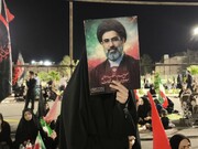 آیین سوگواری هفتمین شب تدفین «آقای شهید ایران» در بیرجند