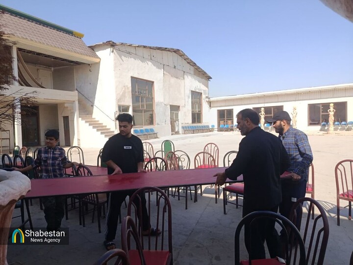 آماده سازی موکب مردمی صاحب الزمان(عج) کوهدشت