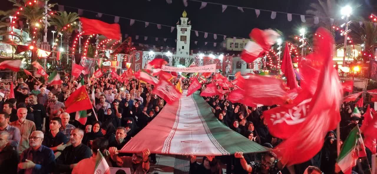 یکصدا در پاسخ به سردار موسوی؛ «یا حیدر کرّار» و ضربه نهایی
