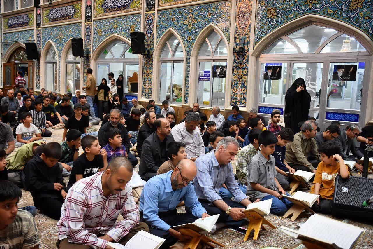 محفل قرآنی در حسینیه ابوالفضلی نیشابور