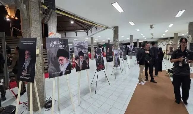نمایشگاه «روایت ماندگار رهبر شهید» در تایلند راه‌اندازی شد