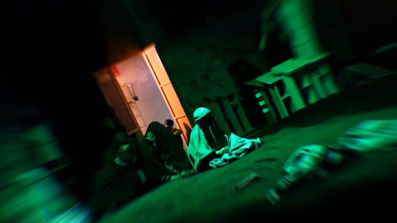 تعزیه جانسوز شهادت حضرت رقیه(س) در مسجد نورالحسین(ع) کرمانشاه برگزار شد