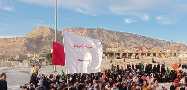 خدمت‌رسانی موکب‌ قرارگاه امام حسین(ع) در مرز بین المللی مهران