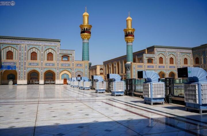 اجرای طرح جامع خدماتی آستان مقدس علوی ویژه ایام اربعین