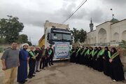 نخستین کاروان خادمان موکب امامزادگان گلستان عازم سامراء شد