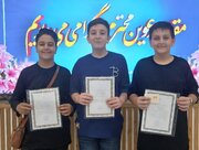 نوجوانان کانون آل رسول، سه سکوی برتر مسابقات استانی قرآن را فتح کردند