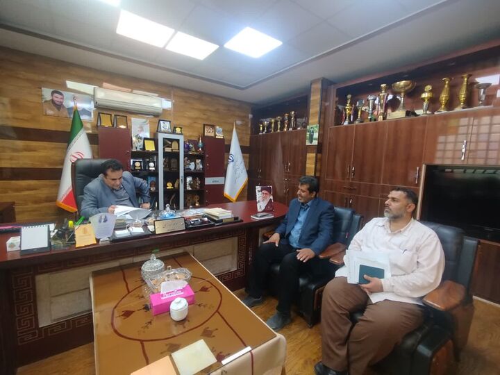 نشست مشترک سرپرست ستاد کانون‌های فرهنگی هنری مساجد با مدیرکل ورزش جوانان سیستان و بلوچستان