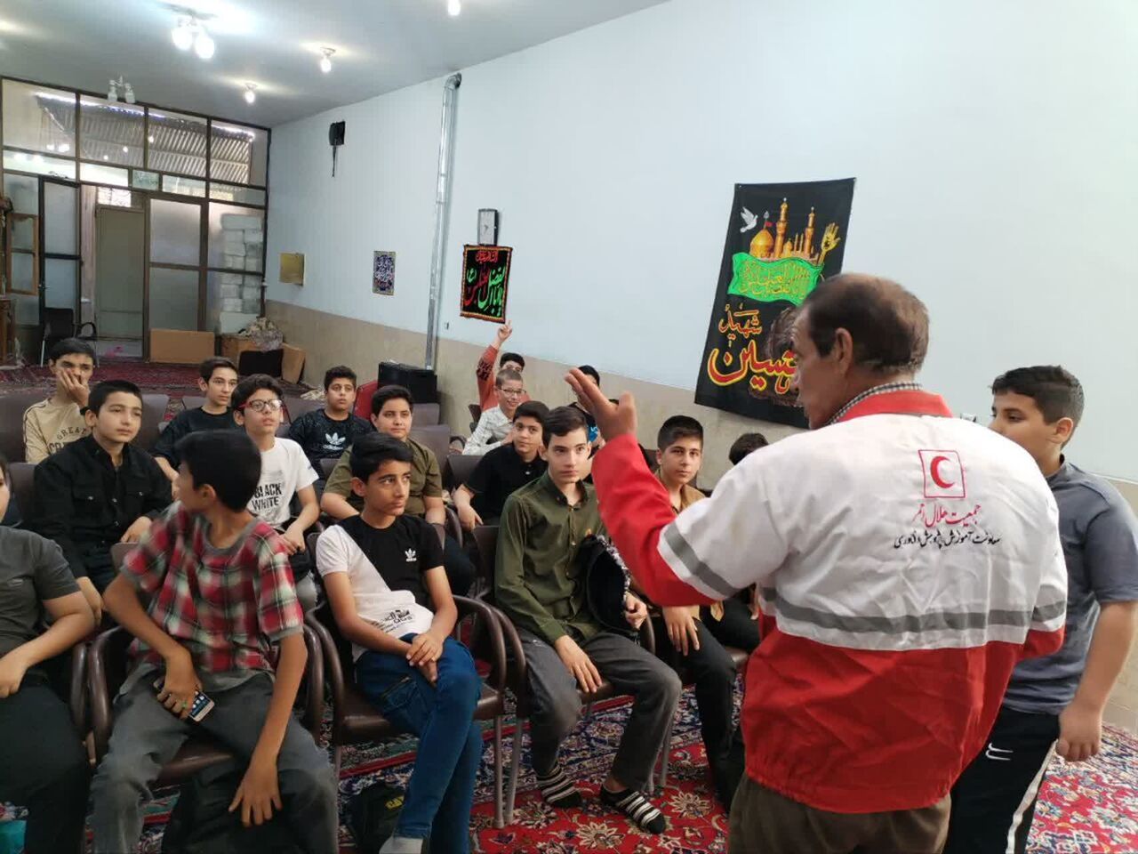 هیجان نوجوانی؛ در طرح «پرواز» مسجد صفا نجف‌آباد