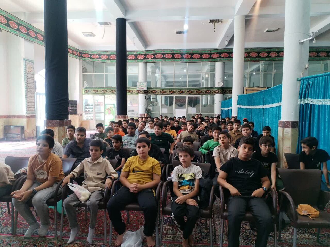 هیجان نوجوانی؛ در طرح «پرواز» مسجد صفا نجف‌آباد