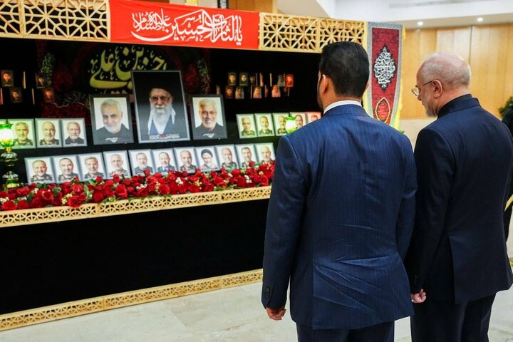 نخستوزیر عراق با رئیس مجلس دیدار کرد