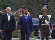 استقبال رسمی پزشکیان از نخست‌ وزیر عراق