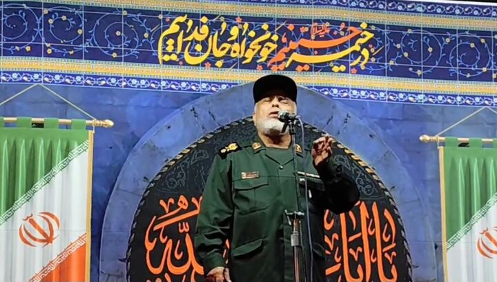رشتوندان به یاد پیر بسیجیان گیلان؛ حاج حسن جوشن در میدان رجز خواندند