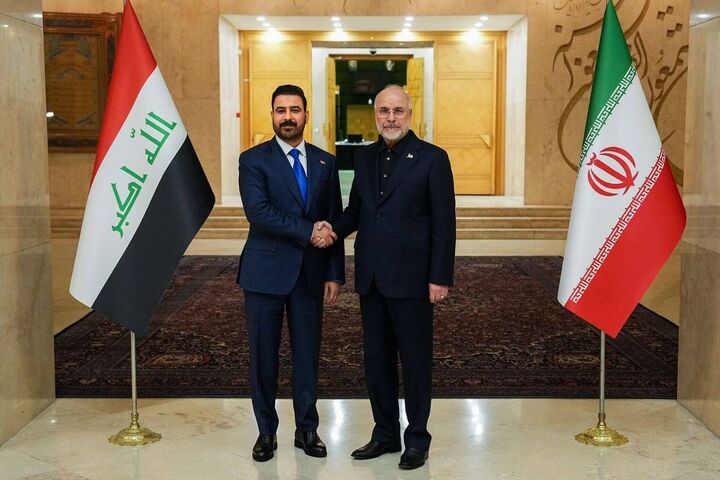 قالیباف: همکاری ایران و عراق می تواند بسیاری از مسائل منطقه را حل و فصل کند/ الزیدی: با ایران شریک و هم‌سرنوشتیم