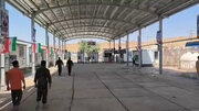 آغاز تردد زائران اربعین از مرز بین‌المللی سومار