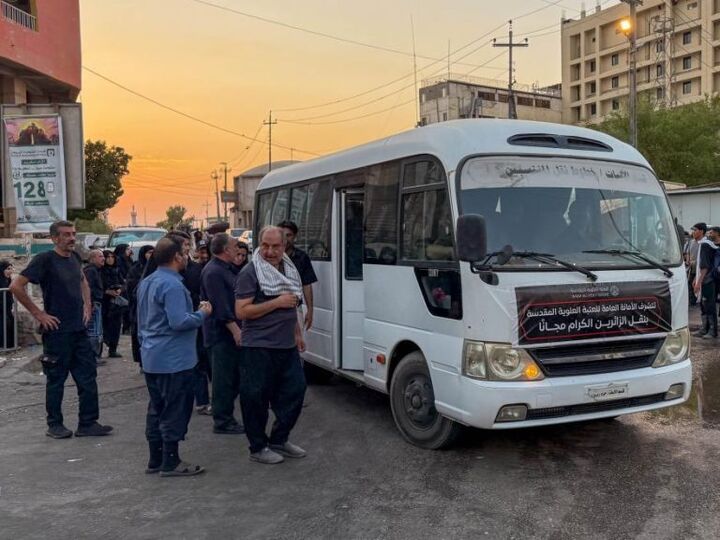 طرح جامع خدماتی آستان مقدس علوی برای انتقال زائران بین نجف و کربلا