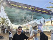 خدمات رسانی موکب محبان الرقیه(س) بیرجند به زائران حسینی