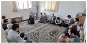 برگزاری محفل انس با قرآن در دادگاه سریش آباد به یاد رهبر شهید