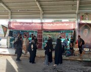 هنر در مسیر اربعین جان گرفت/ موکب فرهنگ و هنر خسروی راوی حماسه عاشورا