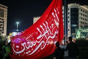 از میدان آزادی تا کربلا با پرچم «یالثارات الحسین» به نیابت رهبر شهید ایران