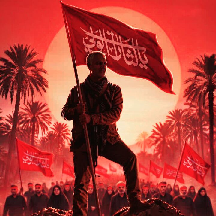 موکب "مکتب شهید حاج قاسم سلیمانی" در عمود ۵۳۳