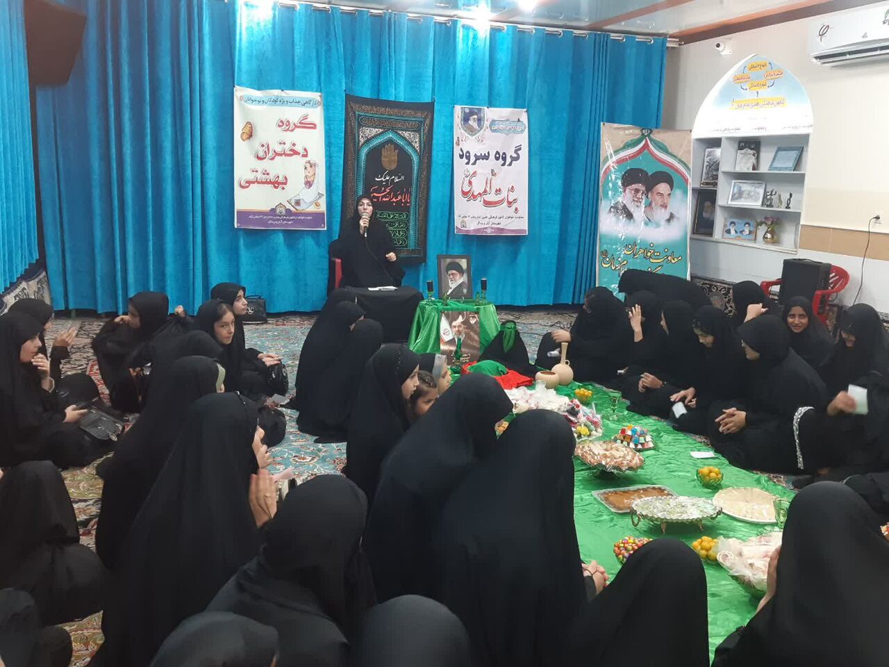&nbsp;کانون فرهنگی امام زمان(عج) آران و بیدگل مأمنِ دختران آسمانی شد