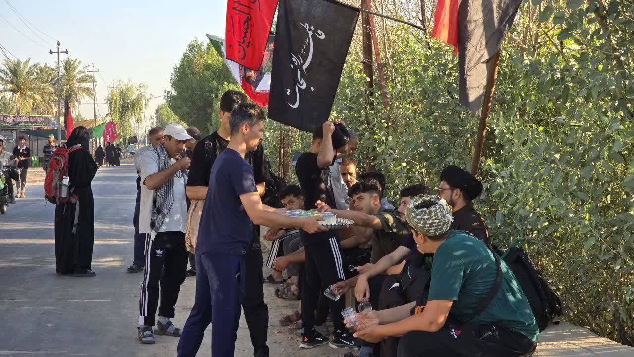موکب ثامن‌الحجج(ع)؛ ایستگاه مهر و خدمت در مسیر عاشقان کربلا