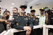 خسروی میزبان قرارگاه اربعین فراجا؛ روایت تصویری از حضور سردار رادان در مرز خسروی