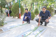 ساماندهی و بهسازی حدود هزار گلزار شهدا استان اصفهان انجام شد