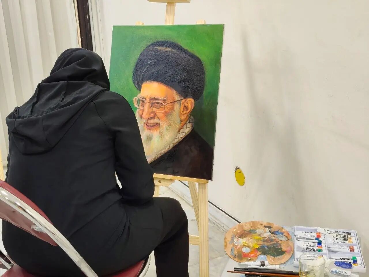 برگزاری سمپوزیوم نقاشی «قوموا لله» در بغداد