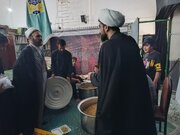 خدمات متنوع و شبانه‌روزی قرارگاه اربعین کانون‌های مساجد در مرز مهران