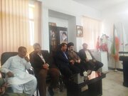 بازدید سرپرست ستاد کانون‌های فرهنگی هنری مساجد از جمعیت هلال احمر میرجاوه