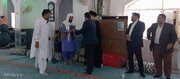 دیدار و دلجویی سرپرست ستاد کانون‌های فرهنگی هنری مساجد استان از خانواده شهید مولوی انور ریگی