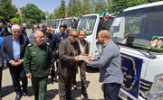 ۳۳ دستگاه ماشین‌آلات عمرانی و خدماتی به دهیاری های خراسان جنوبی تحویل شد