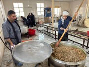 خدمت موکب واقفان خیراندیش آذربایجان‌غربی در مرز مهران
