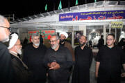 بازدید نماینده ولی‌فقیه در کرمانشاه از مواکب اربعین و نظارت بر روند خدمت‌رسانی به زائران