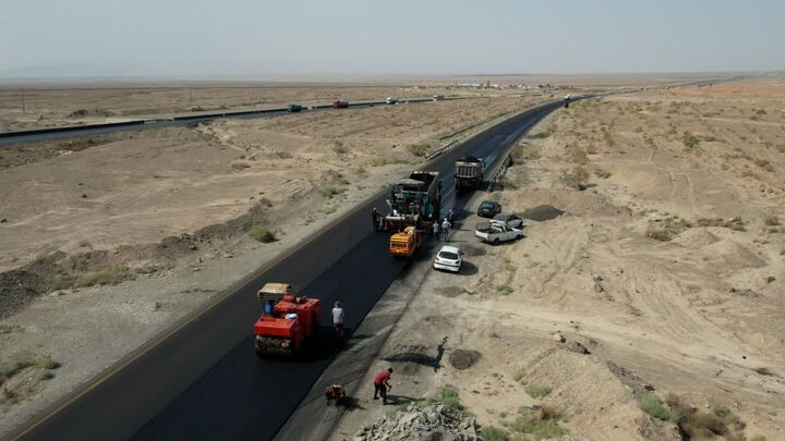 تبدیل کریدور تهران-سمنان-مشهد به کارگاه جاده ای اربعین؛ فعالیت همزمان ۹ پروژه راهداری در محور کریدوری استان سمنان