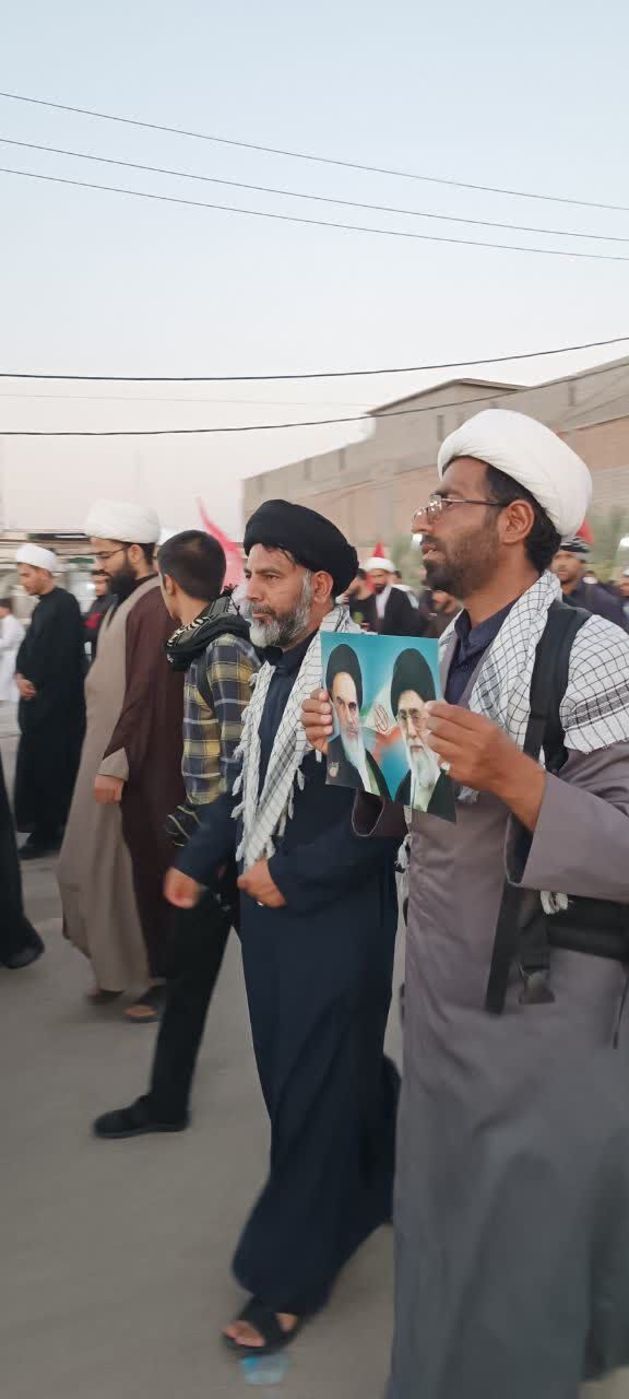 پرچم تبلیغ دین در مسیر اربعین؛ حضور گسترده مبلغان خراسان جنوبی در عراق
