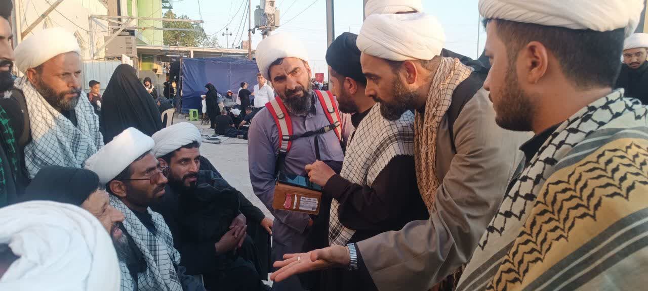 پرچم تبلیغ دین در مسیر اربعین؛ حضور گسترده مبلغان خراسان جنوبی در عراق